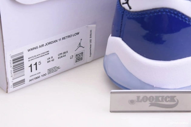 White Jordan AH7860-100 Air 11 Retro Concord Low 0816